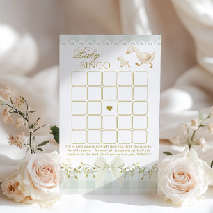 Jogo de baby shower Baby Bingo Silly Goose Sage