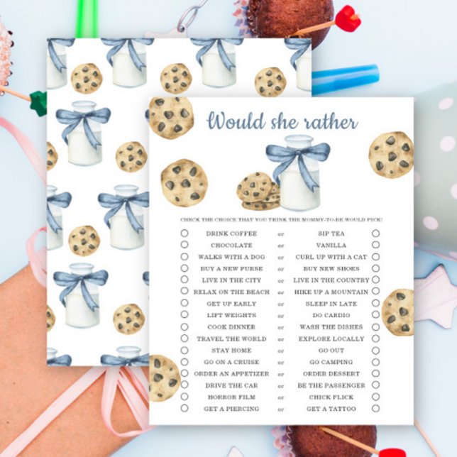 Jogo de baby shower Biscoitos com Leite (Criador carregado)