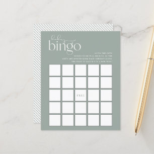 Jogo de Bebê Verde Sage Minimalista