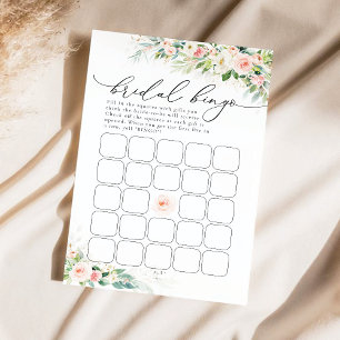 Jogo de Bingo Chá de panela de Rosas Rosa Escamufl