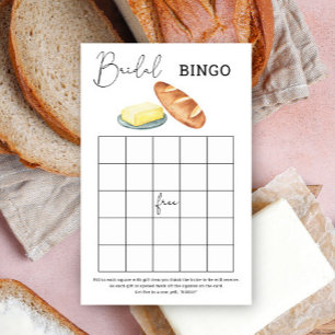 Jogo de bingo de Chá de panela Juntos com Manteiga