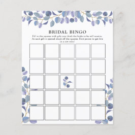 Jogo de Bingo do Chá de panela Verde Moderno Elega