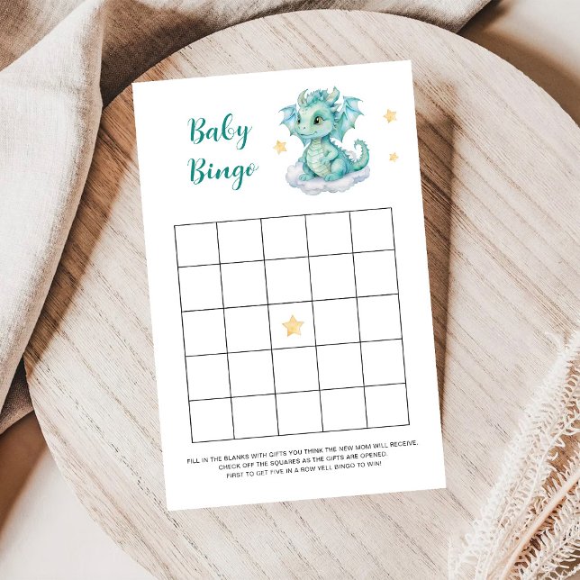 Jogo de Bingo do Pequeno Dragão Bebê (Criador carregado)
