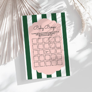Jogo de Bingo para Chá de Bebê de Troop Beverly Hi