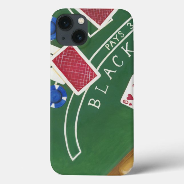 Jogo de Blackjack com Chips por Chariklia Zarris (Verso)