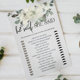 Jogo De Brida Que Disse Que Disse Ivory White