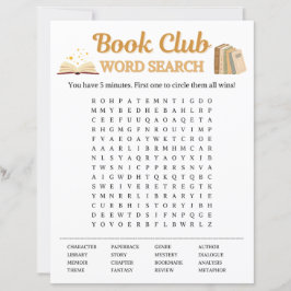 Jogo de Busca de Palavras do Clube do Livro