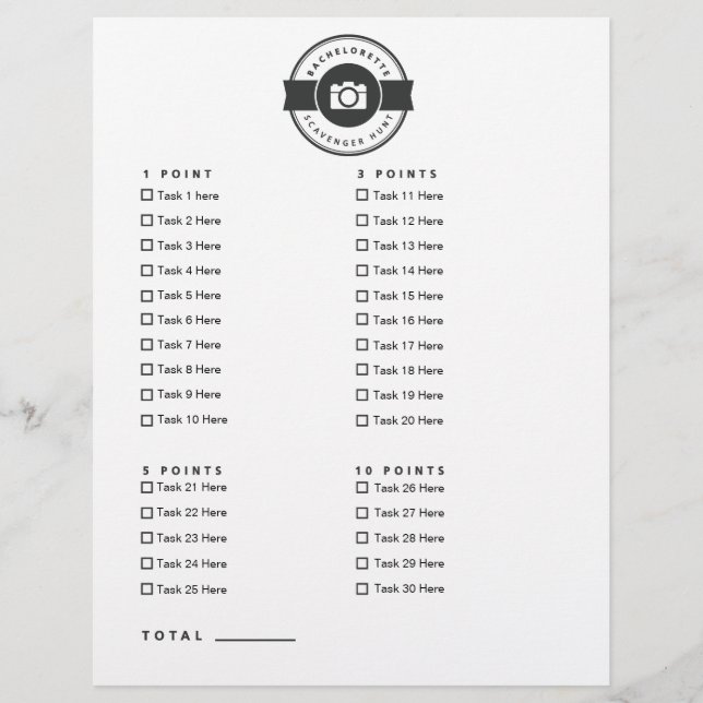 Jogo de Caça de Caça do Festa de solteira Photo Sc (Frente)