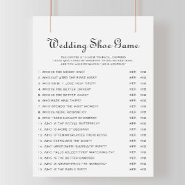 Jogo de Calçado de Casamento Minimalista