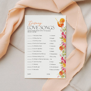Jogo de Canção de Amor Spritz Chá de Noiva