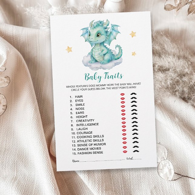 Jogo de Características do Pequeno Dragão (Criador carregado)