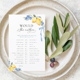 Jogo de Casamento Italiano de Arco e Limões 'Would