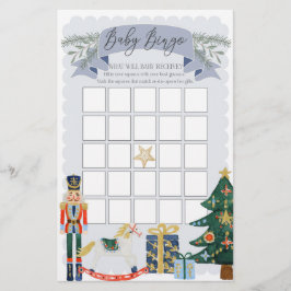 jogo de chá bingo de bebê pastel azul