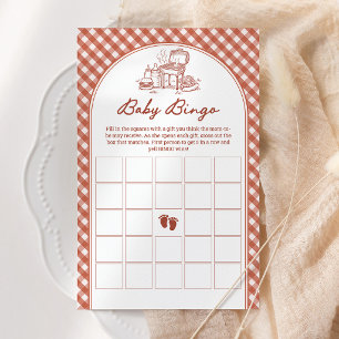 Jogo de Chá de Bebê Casais Baby Bingo Baby Q Churr