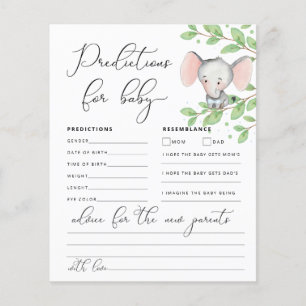 Jogo de Chá de Elefante para Bebês