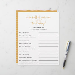 Jogo de Chá de fraldas Boho Sunshine