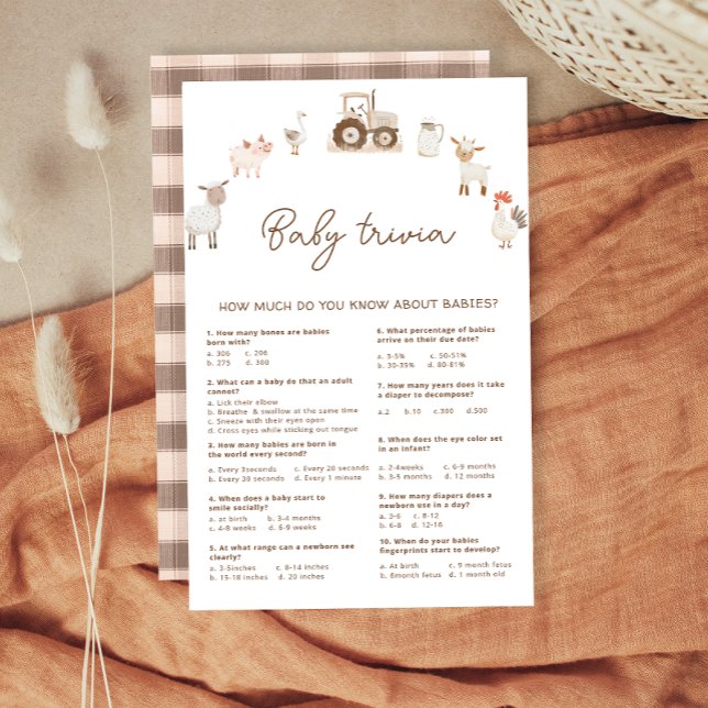 Jogo de Chá de fraldas de Barnyard de Animais de E (Criador carregado)