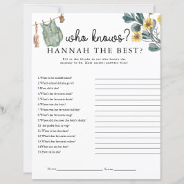 Jogo de Chá de fraldas de Boho Neutro por Sexo