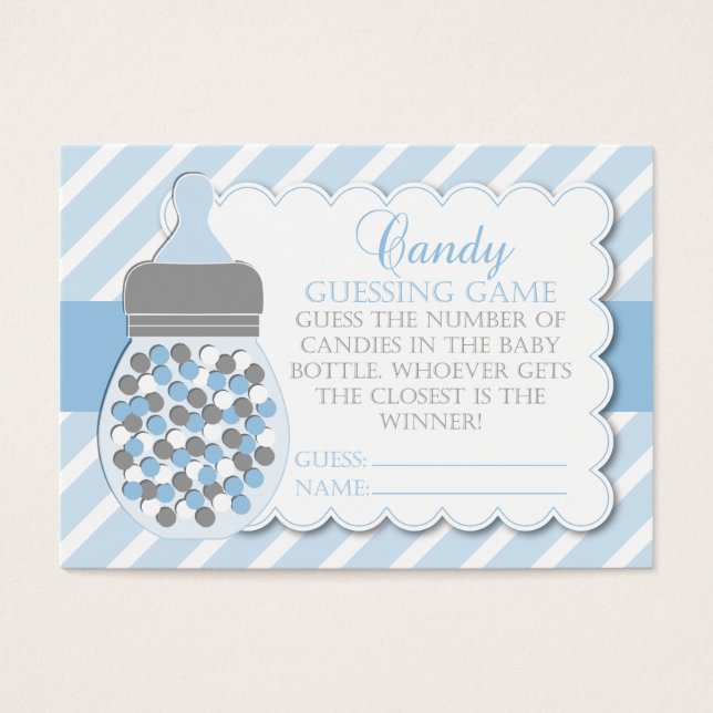 Jogo de Chá de fraldas de Garrafa (Frente)