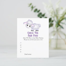 Jogo de Chá de fraldas de Lâmpada