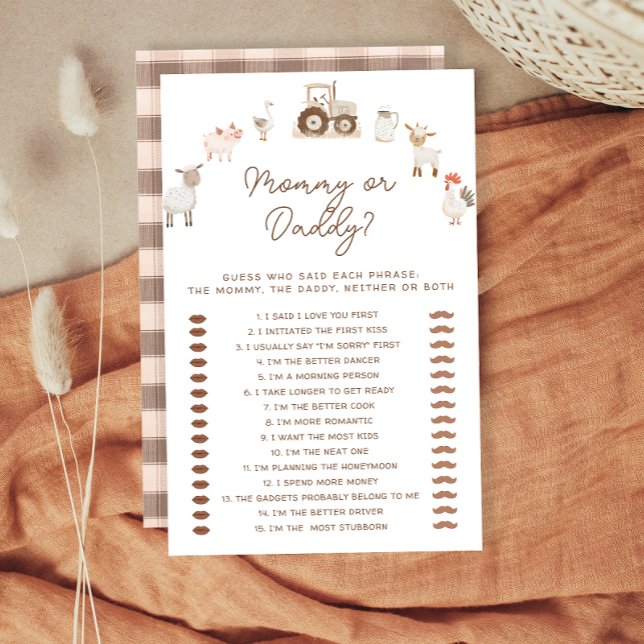 Jogo de Chá de fraldas de mamães ou Pais (Criador carregado)