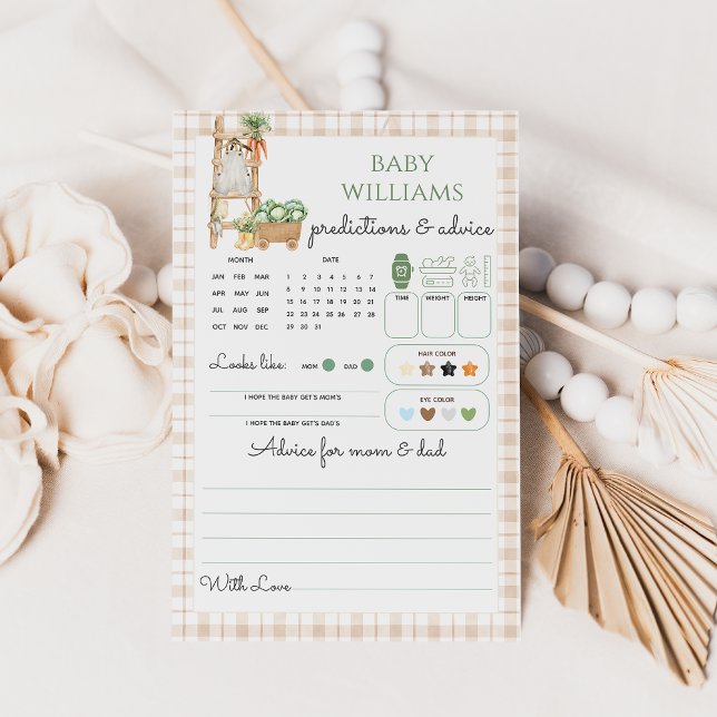 Jogo de Chá de fraldas de previsão crescido localm (Criador carregado)