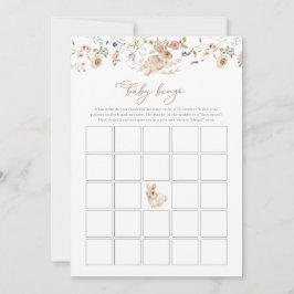 Jogo de Chá de fraldas primavera Bunny Jogo Bebê J