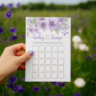 Jogo de Chá de fraldas Violeta Roxo de Verão