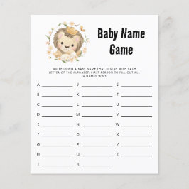 Jogo de Chá de Leão Leão Rei Bebê