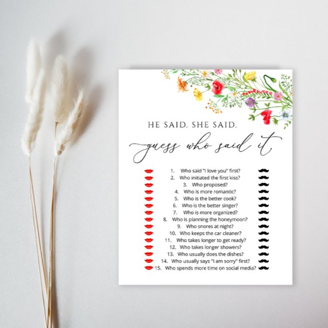 Jogo de chá de noiva de flores elegantes (Criador carregado)