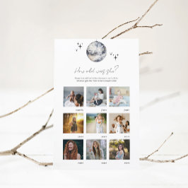 Jogo de Chá de Noiva Silver Disco Quantos Anos Ela