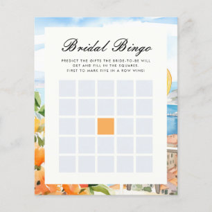 Jogo de Chá de panela Bingo Aperol Spritz Amalfi