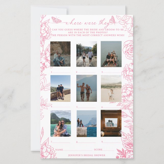 Jogo de Chá de panela Branco e Rosa Floral Vitoria (Frente)