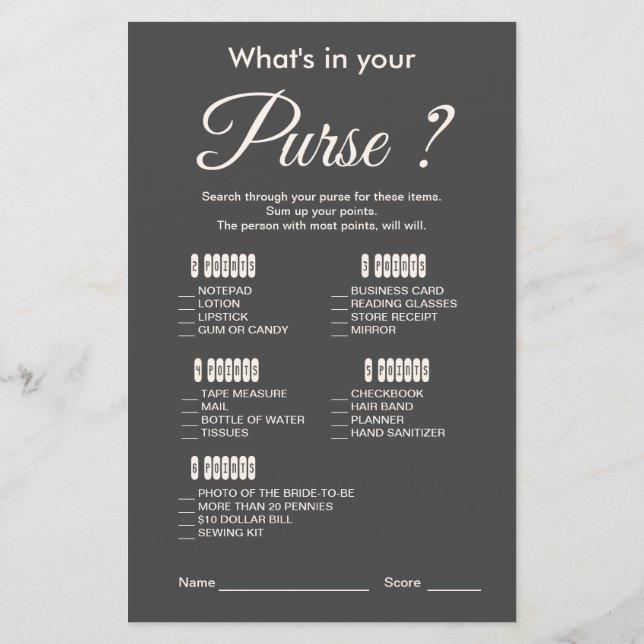 Jogo de Chá de panela das Cinzas Escuras Modernas  (Verso)