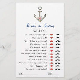 Jogo de Chá de panela de Ancoragem Náutica "Adivin