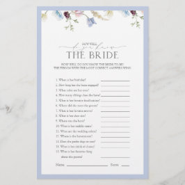 Jogo de Chá de panela de Flor Selvagem Dusty Blue