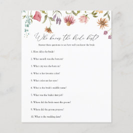 Jogo de Chá de panela de flor selvagem que conhece