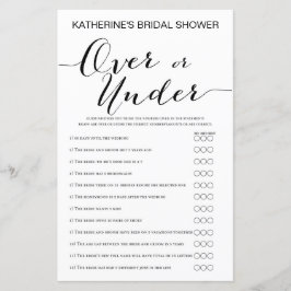 Jogo de Chá de panela de Fundo Branco IMPRESSO