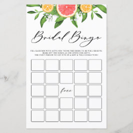 Jogo de Chá de panela de Grafruit Bridal Bingo