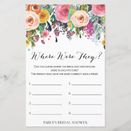 Jogo de Chá de panela de Jardim IMPRESSO