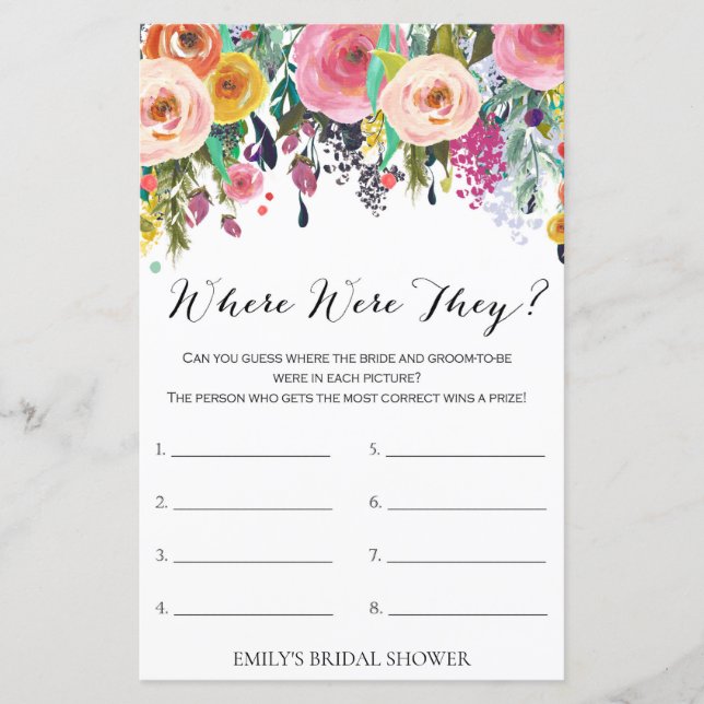 Jogo de Chá de panela de Jardim IMPRESSO (Frente)