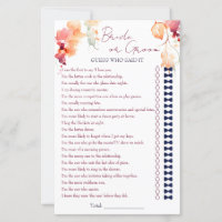 Jogo de chá de panela de noivas ou de marinheiros