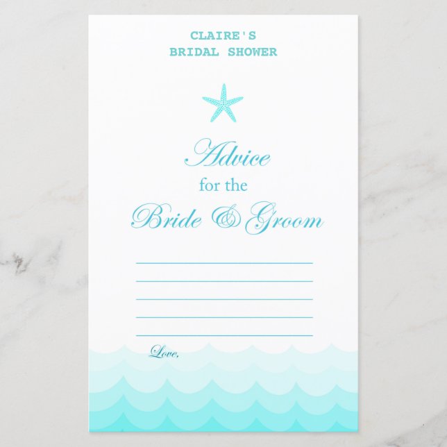 Jogo de Chá de panela de praia, náutico, sereia (Frente)