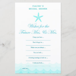 Jogo de Chá de panela de praia, náutico, sereia