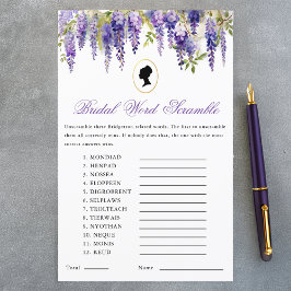 Jogo de Chá de panela de Wisteria do Regamble Word