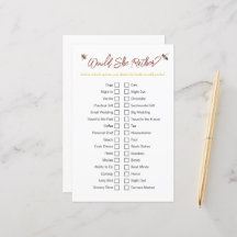 Jogo de Chá de panela "Ela Preferencialmente"