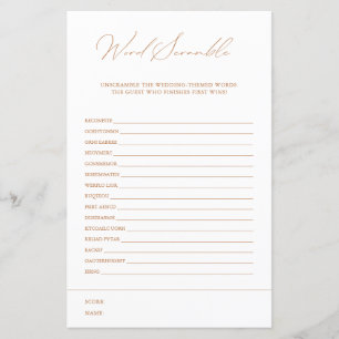 Jogo de Chá de panela Elegante Branco do Word Scra