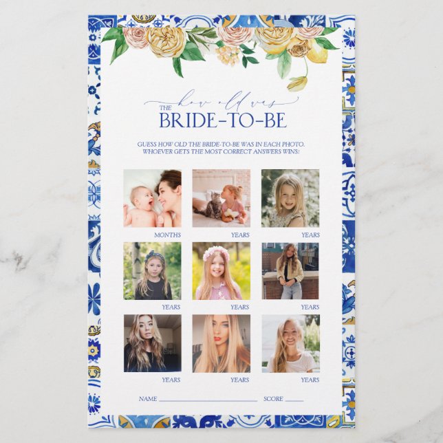 Jogo de Chá de panela Elegante do Mediterrâneo com (Frente)