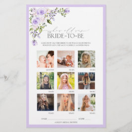 Jogo de Chá de panela Floral da Lavanda Lilac Eleg