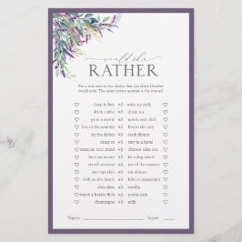 Jogo de Chá de panela Floral de Lavanda Elegante